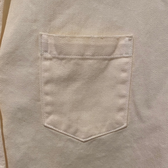 Frank & Eileen Light Cream Casual Shirt - Picture 3 of 3
